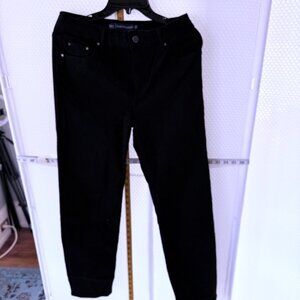 BODEN NWOT BLACK SLIM STRAIGHT PANTS 8L